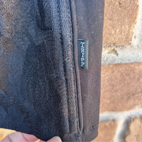 Tripp NYC Corset  Xl Dark Raver Goth Punk Gabber Halloween Wednesday Addams NWT - Picture 2 of 8